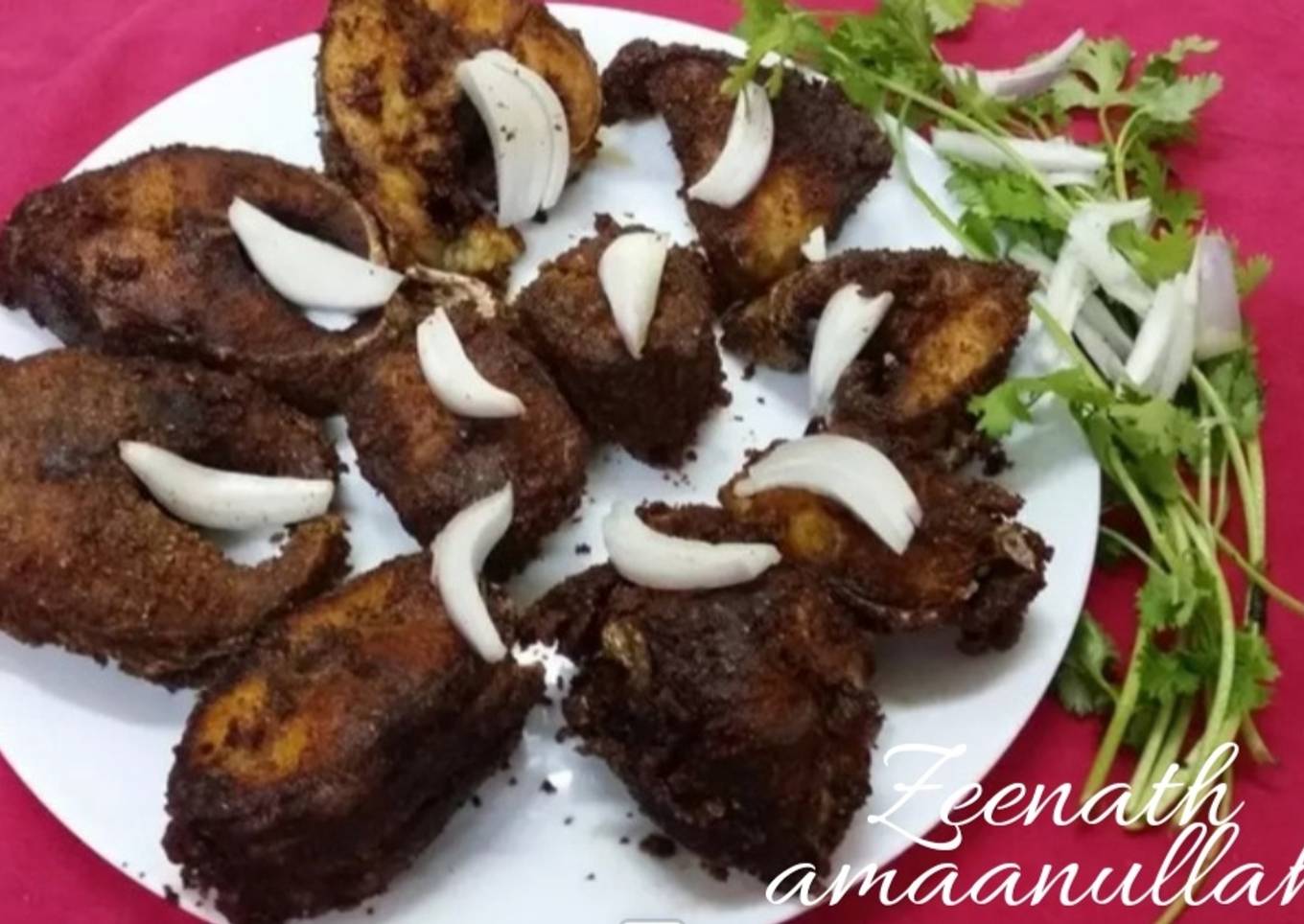 Wheat Flour Coated Fried Fish