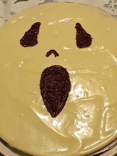 Una foto de "Fantascocho" de zanahoria con cobertura de queso crema sin gluten