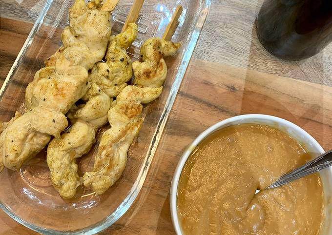 Poulet satay 🍗 🥜