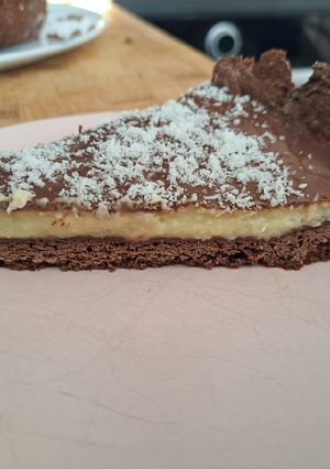 Une photo de Flan coco choco