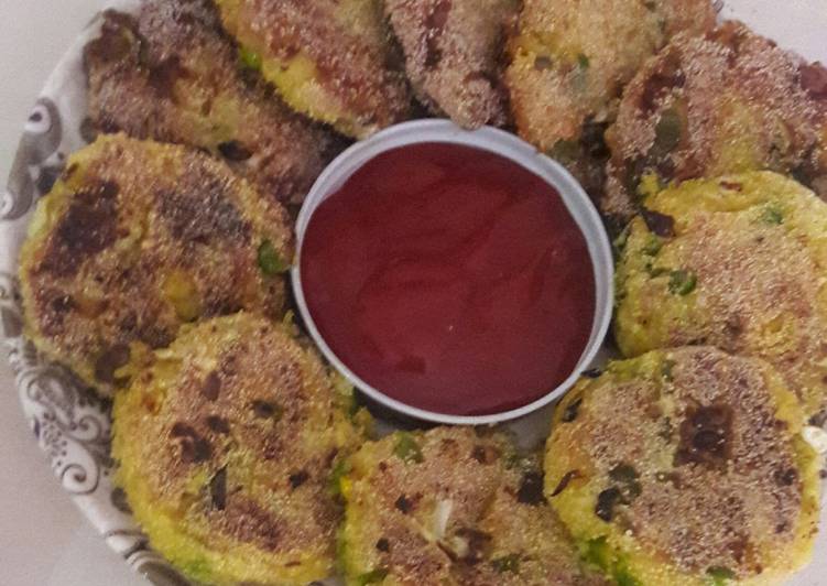 Steps to Prepare Veg paneer cutlet