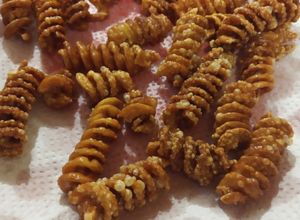 Una foto de Snack de pasta corta