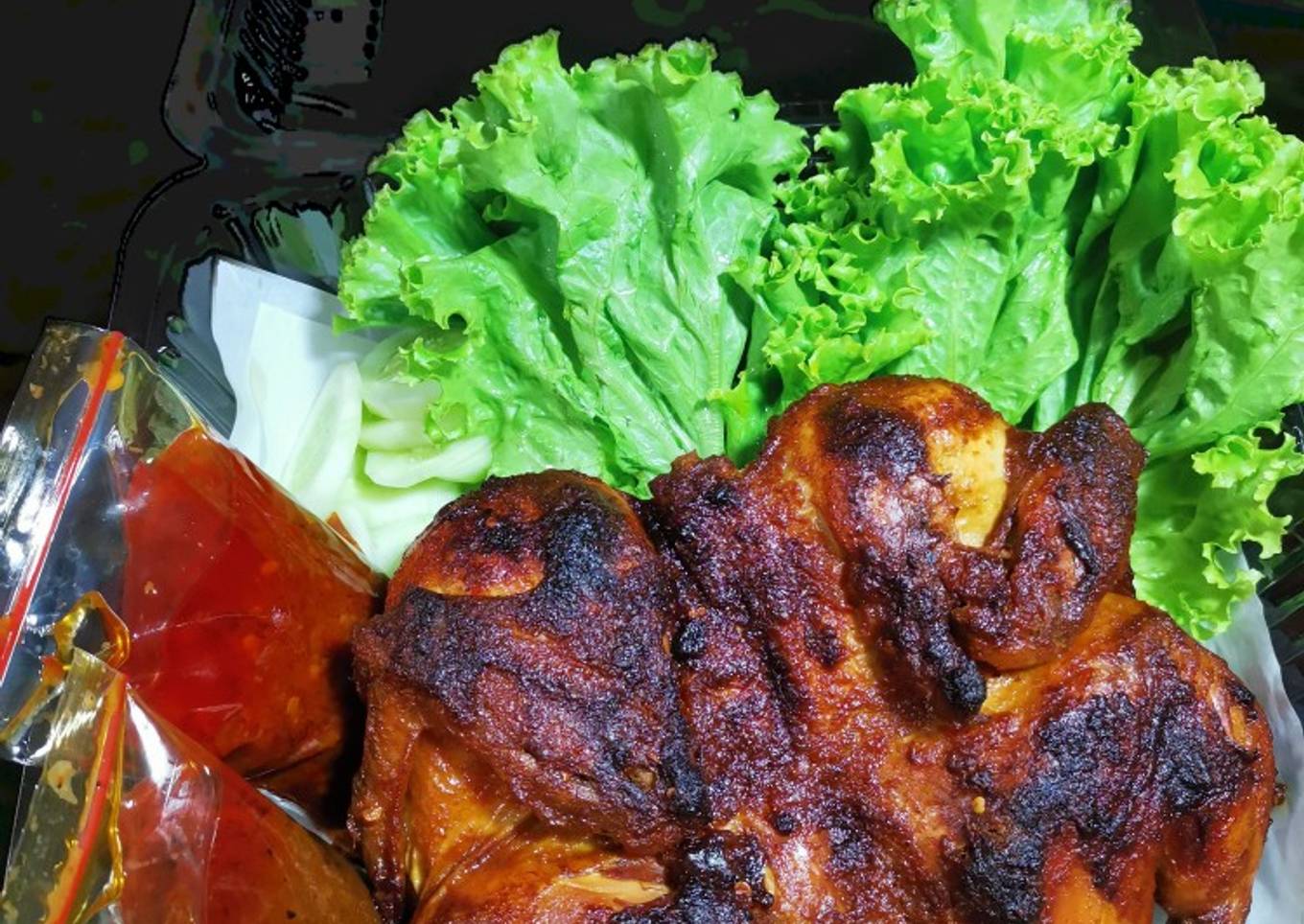 Ayam Panggang Bumbu Rujak