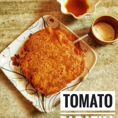 A picture of Tomato Paratha.
