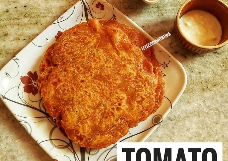 Easiest Way to Prepare Quick Tomato Paratha