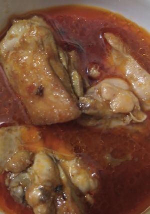 A picture of Simple chicken ka salan.