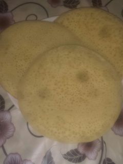 صورة لوصفة بغرير بالسميدة والفينو