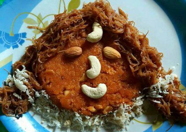 Recipe of Perfect #Kesaria doll oats halwa