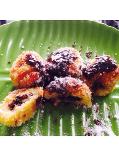 Foto resep Bola tape coklat krispi