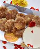 Fasting Special Amaranth Flour Cutlets with Thandai