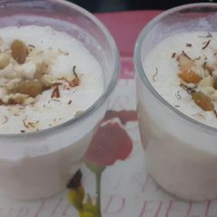 Dry fruit lassi A picture of Dry fruit lassi.