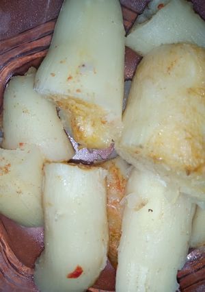 A picture of Cassava (mhogo).