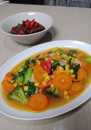 Foto resep Tumis Sayur Aneka Warna