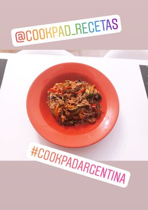 Una foto de Salteado de Verduras