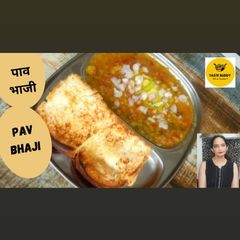 A picture of Pav Bhaji recipe my style.