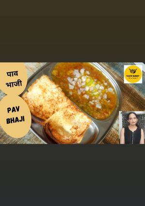 A picture of Pav Bhaji recipe my style.