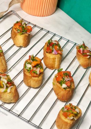 A picture of Bruschetta.