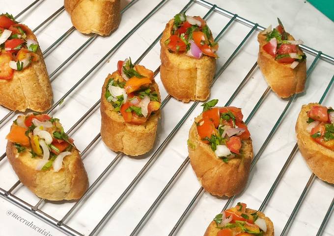 Easiest Way to Make Speedy Bruschetta