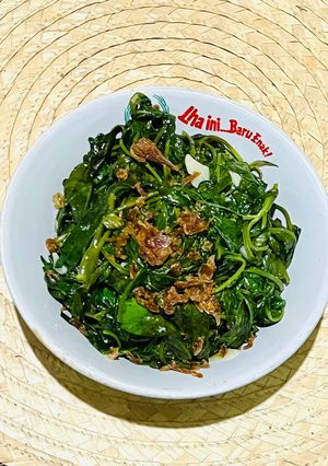Foto resep Kangkung cah Bawang putih