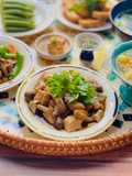 Nấm Rơm Kho Đậu Hũ