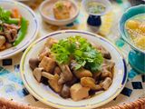 Nấm Rơm Kho Đậu Hũ