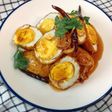 Thai Son-in-Law Eggs Recipe|Fried Boiled Egg with tamarind Sauce •Kai Loog keui