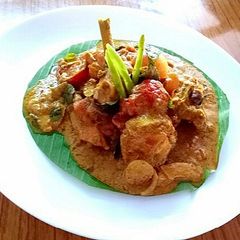 A picture of Wholesome chicken pot curry.