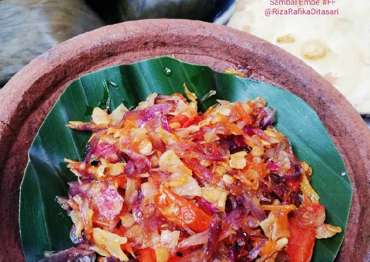 Langkah Mudah untuk Membuat Sambal Embe #FF Anti Gagal