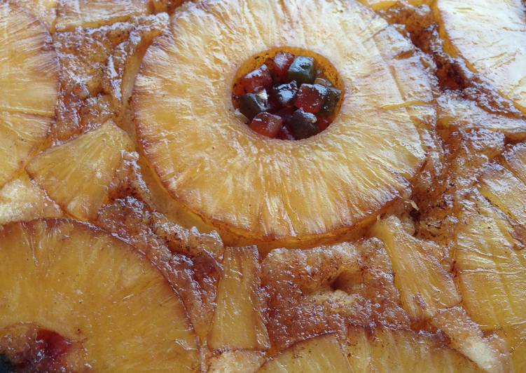 How to Make Homemade Pineapple Upside down cake