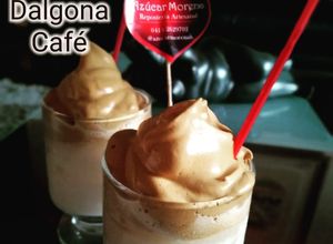 Una foto de Dalgona café