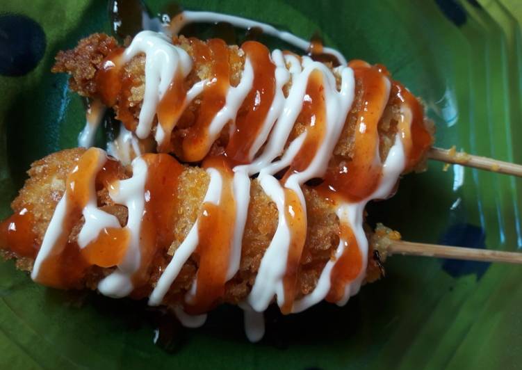 Resep Mozarella corndog Jadi, Sempurna