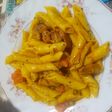 Macarrones al whisky en olla rápida