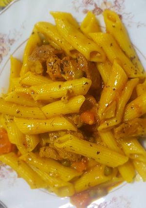 Foto principal de Macarrones al whisky en olla rápida