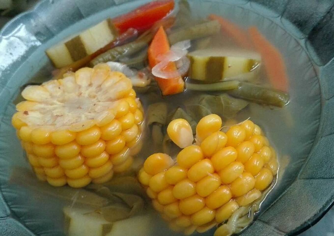 Asam dengan sayuran