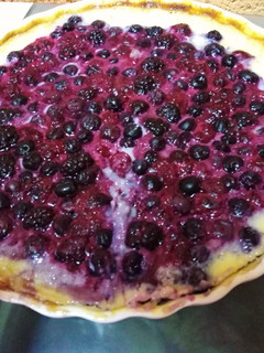 Una foto de Kuchen de frutos rojos