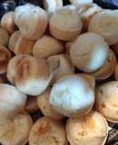 Chipas calentitas con queso