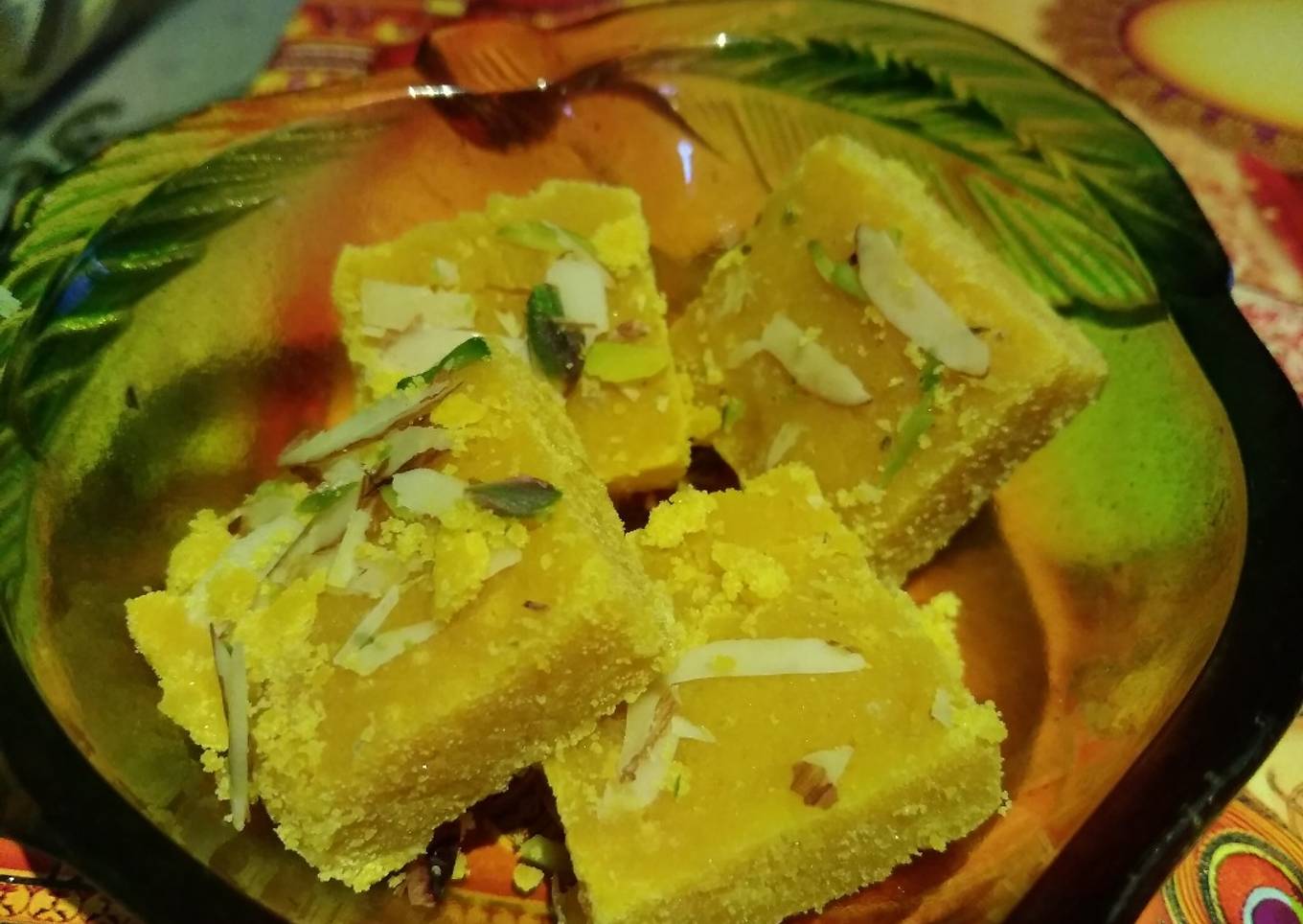 Besan ki barfi