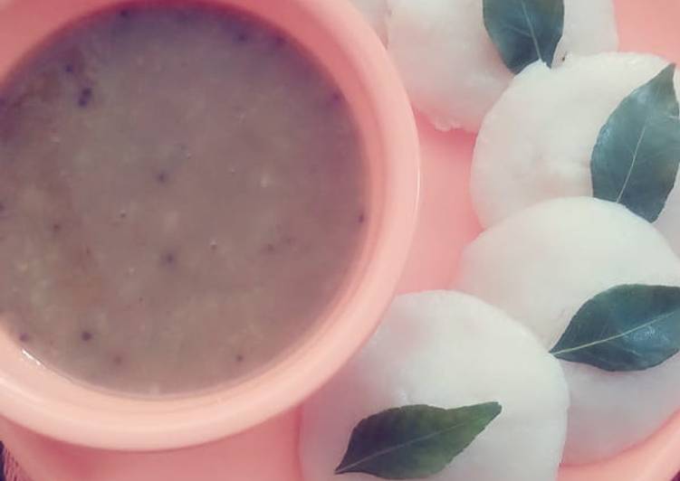 Simple Way to Make Homemade Idli sambar 😘