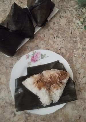 Foto resep Bacang Nasi Tanpa Santan
