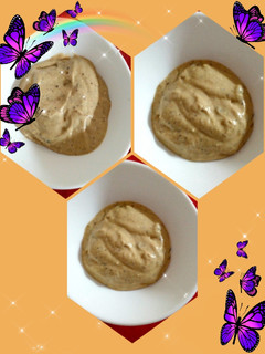 Una foto de Helado de bananas, ricotta y chocolate