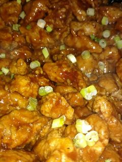 Una foto de Pollo agridulce