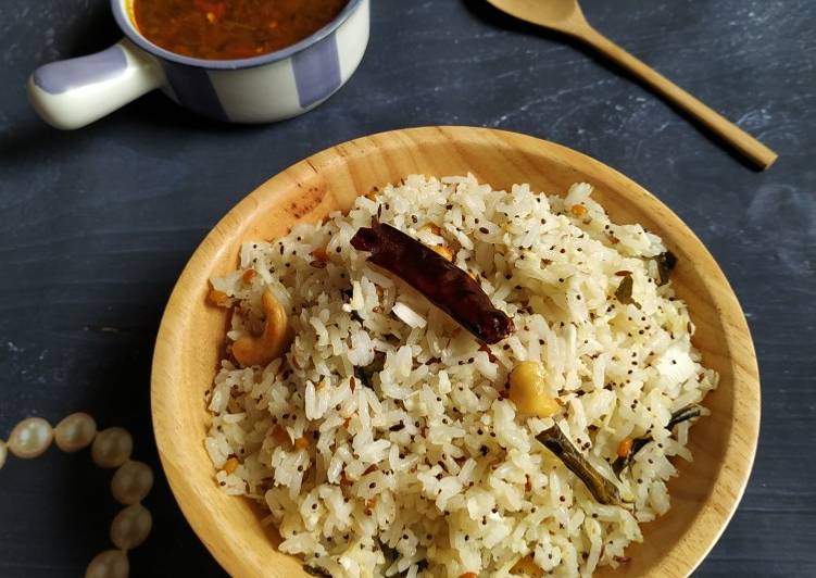 How to Cook Thengai sadam/coconut rice