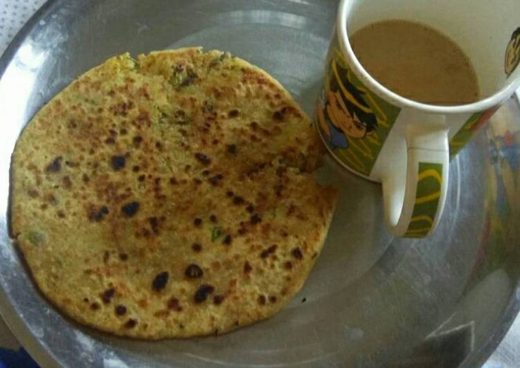 How to Make Speedy Aloo pyaz paratha