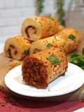 349. FLOSS ROLL BREAD (ROTI GULUNG ABON)