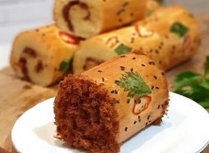 Foto resep 349. FLOSS ROLL BREAD (ROTI GULUNG ABON)