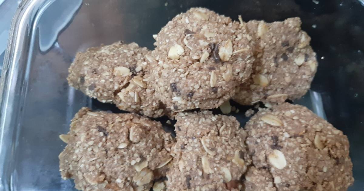 Resep Oat cookies (no egg no flour) oleh sayas Cookpad