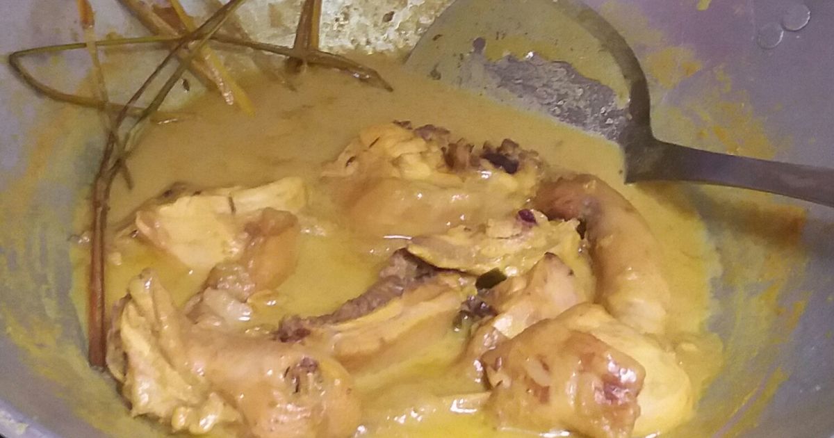 Opor Ayam edisi rindu masakan ibu