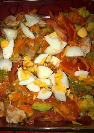 Una foto de Ensalada súper saludable!!
