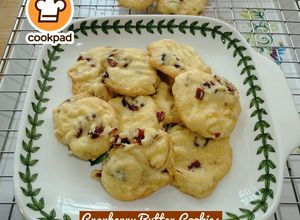 Gambar 👩‍🍳Cranberry Butter Cookies