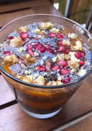 Φωτογραφία της συνταγής Πουτίγκα με chia και λωτό
